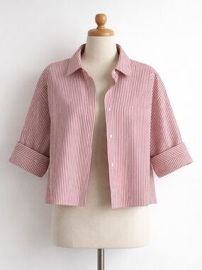 Striped Button Down Shirt